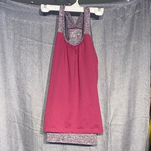 Aspire Pink and Purple Women's Tank Top